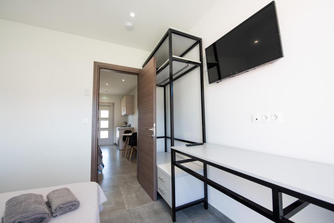 Anemona Beach Apartments Sidárion Dış mekan fotoğraf