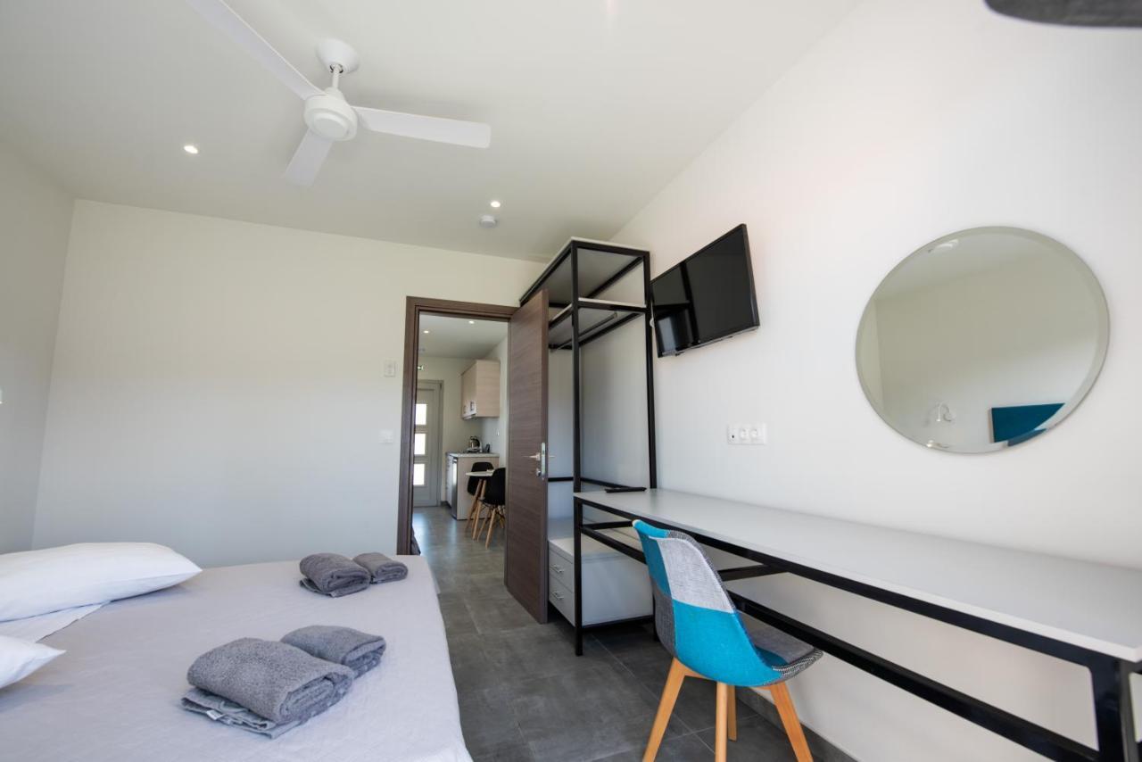 Anemona Beach Apartments Sidárion Dış mekan fotoğraf